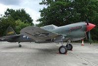 G-KITT @ EGSX - Curtis P-40N , 210855 , at North Weald on 2009 Air Britain Fly-in Day 1 - by Terry Fletcher