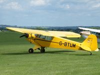 G-BTUM @ EGWN - Piper Cub at Halton Open Day