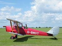 G-BWVT @ EGWN - Australian-built Tiger Moth at Charity Flying Day