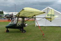 G-CCXW @ EGSX - Thruster T600N on display at North Weald on 2009 Air Britain Fly-in Day 1