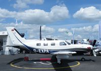 D-EXPA @ EGTB - PA-46 Malibu exhibited at Aero Expo 2009 - by Simon Palmer