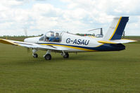 G-ASAU @ EGNW - Rallye 880B at Wickenby on 2009 Wings and Wheel Show - by Terry Fletcher