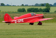 G-APIE @ EGNW - Tipsy Belfair at Wickenby on 2009 Wings and Wheel Show - by Terry Fletcher