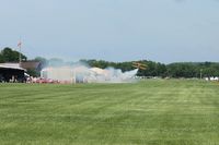 N272AF @ 2D7 - Letting the smoke out at the Father's Day fly-in, Beach City, Ohio. - by Bob Simmermon