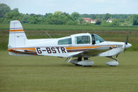 G-BSTR @ EGNW - Grumman AA-5 at Wickenby on 2009 Wings and Wheel Show - by Terry Fletcher