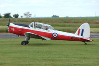 G-BWNK @ EGNW - WD390 DHC-1 Chipmunk at Wickenby on 2009 Wings and Wheel Show - by Terry Fletcher