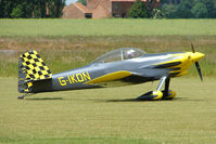 G-IKON @ EGNW - Vans RV-4 at Wickenby on 2009 Wings and Wheel Show - by Terry Fletcher