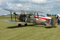 G-BYTN @ EGNW - 1939 Tiger Moth - formerly N6720 - marks stll worn at Wickenby on 2009 Wings and Wheel Show - by Terry Fletcher