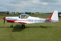 G-EFSM @ EGNW - Slingsby T67 at Wickenby on 2009 Wings and Wheel Show - by Terry Fletcher