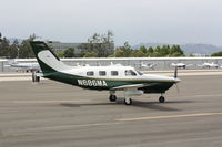 N686MA @ SMO - Taxiing For Departure RWY 21 - KSMO-KPSP - by Mel II