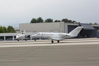 N417C @ SMO - Departing RWY 21 - by Mel II