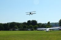 N770ST @ 2D7 - Landing on 28 at the Beach City, Ohio Father's Day fly-in.
