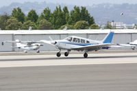 N8074T @ SMO - Landing RWY 21 - by Mel II