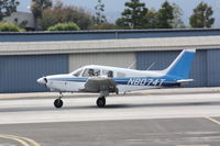 N8074T @ SMO - Landing RWY 21 - by Mel II