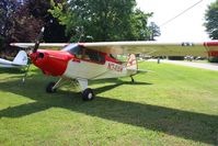 N3415M @ 2D7 - Father's Day fly-in at Beach City, Ohio - by Bob Simmermon
