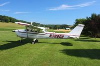 N3880R @ 2D7 - Father's Day fly-in at Beach City, Ohio - by Bob Simmermon