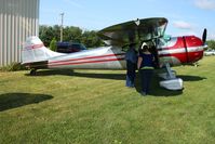N3884V @ 2D7 - Father's Day fly-in at Beach City, Ohio - by Bob Simmermon