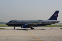 N814UA @ KORD - Airbus A319