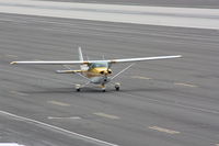 N19736 @ SMO - Taxiing For Departure RWY 21 - by Mel II