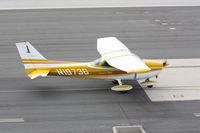 N19736 @ SMO - Taxiing For Departure RWY 21 - by Mel II