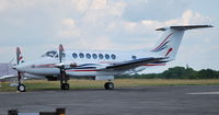 G-BZNE @ EGTF - Beechcraft B300 Super KingAir 350 at Fairoaks - by moxy