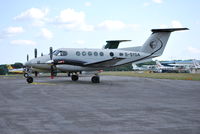 G-SYGA @ EGTF - Beechcraft B200 KingAir at Fairoaks - by moxy