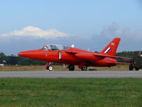 G-TIMM @ EHVK - Folland Gnat T1 G-TIMM Swept Wing painted as Royal Air Force XR111