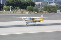 N19736 @ SMO - Departing RWY 21 - by Mel II