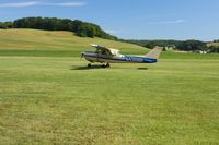 N4306R @ 2D7 - Arriving at the Father's Day fly-in; Beach City, Ohio. - by Bob Simmermon