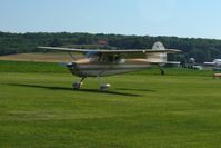 N8103A @ 2D7 - Landing on 28 at the Beach City, Ohio Father's Day fly-in. - by Bob Simmermon