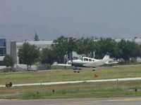 N751RJ @ POC - Landing on 26R - by Helicopterfriend