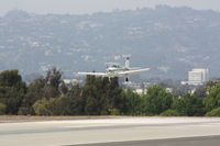 N8139R @ SMO - Landing RWY 21 - by Mel II