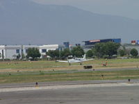 N1970P @ POC - Starting to roll westbound on 26L - by Helicopterfriend
