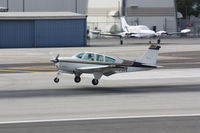 N8139R @ SMO - Landing RWY 21 - by Mel II