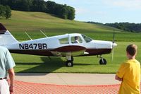 N8478R @ 2D7 - Father's Day fly-in at Beach City, Ohio - by Bob Simmermon