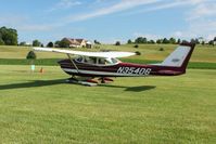 N35406 @ 2D7 - Arriving at the Father's Day fly-in; Beach City, Ohio.