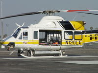 N120LA @ POC - Awaiting patients arrival - by Helicopterfriend
