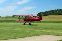 N65052 @ 2D7 - Landing on 28 at the Beach City, Ohio Father's Day fly-in.