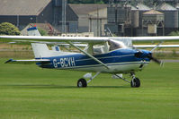 G-BCVH @ EGBS - Cessna 150L at Shobdon on the Day of the 2009 LAA Regional Strut Fly-in - by Terry Fletcher