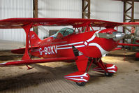 G-BOXV @ EGBS - Pitts S-1S at Shobdon on the Day of the 2009 LAA Regional Strut Fly-in - by Terry Fletcher