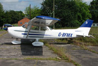 G-BFMX @ EGBS - Cessna 172N at Shobdon on the Day of the 2009 LAA Regional Strut Fly-in - by Terry Fletcher