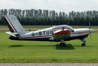 G-BTUG @ EGBS - Rallye 180 at Shobdon on the Day of the 2009 LAA Regional Strut Fly-in - by Terry Fletcher
