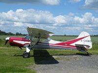 G-ASNC - Beagle Husky glider tug based at Crowland