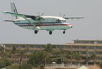 N367MQ @ TNCM - Landing 10