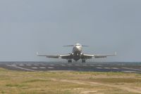 N395AJ @ TNCM - Landing 10 - by daniel jef
