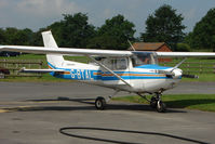 G-BTAL @ EGBS - Cessna 152 at Shobdon on the Day of the 2009 LAA Regional Strut Fly-in - by Terry Fletcher