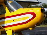 N3774E @ SMD - Nose art detail.  Fly-in breakfast at Fort Wayne, Indiana's Smith Field.