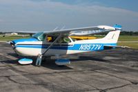 N9577V @ SMD - Fort Wayne, Indiana - Smith Field fly-in breakfast. - by Bob Simmermon