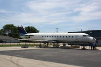 N416CA @ KRFD - CL-600-2B19