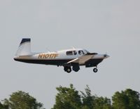 N1017F @ LAL - Mooney M20J - by Florida Metal